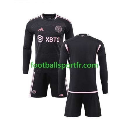 Tenue Inter Miami Enfant Exterieur 2023-2024 Maillot de Foot ML